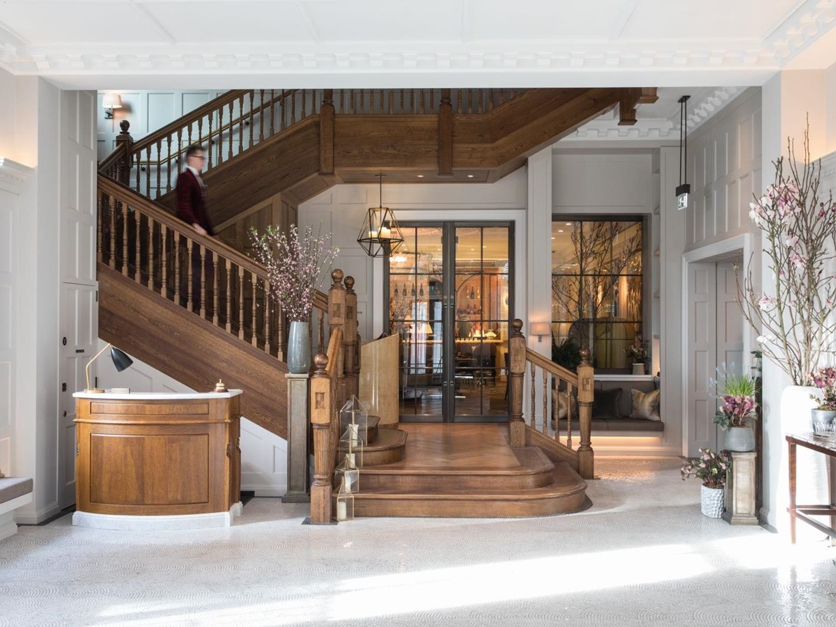 Interiors of the Belmond Cadogan Hotel in London