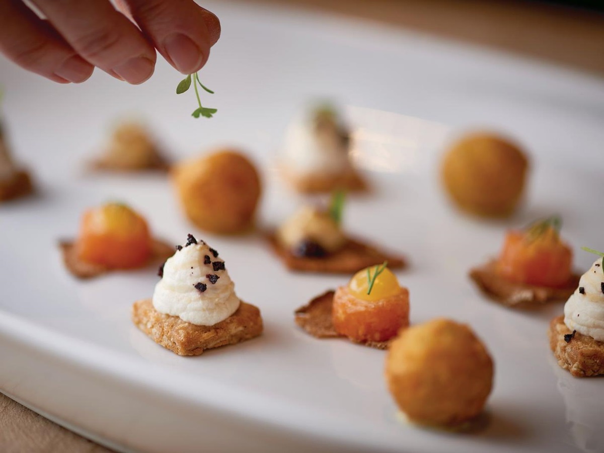 Michelin starred cuisine at Belmond Le Manoir Aux Quat'Saisons in Oxfordshire