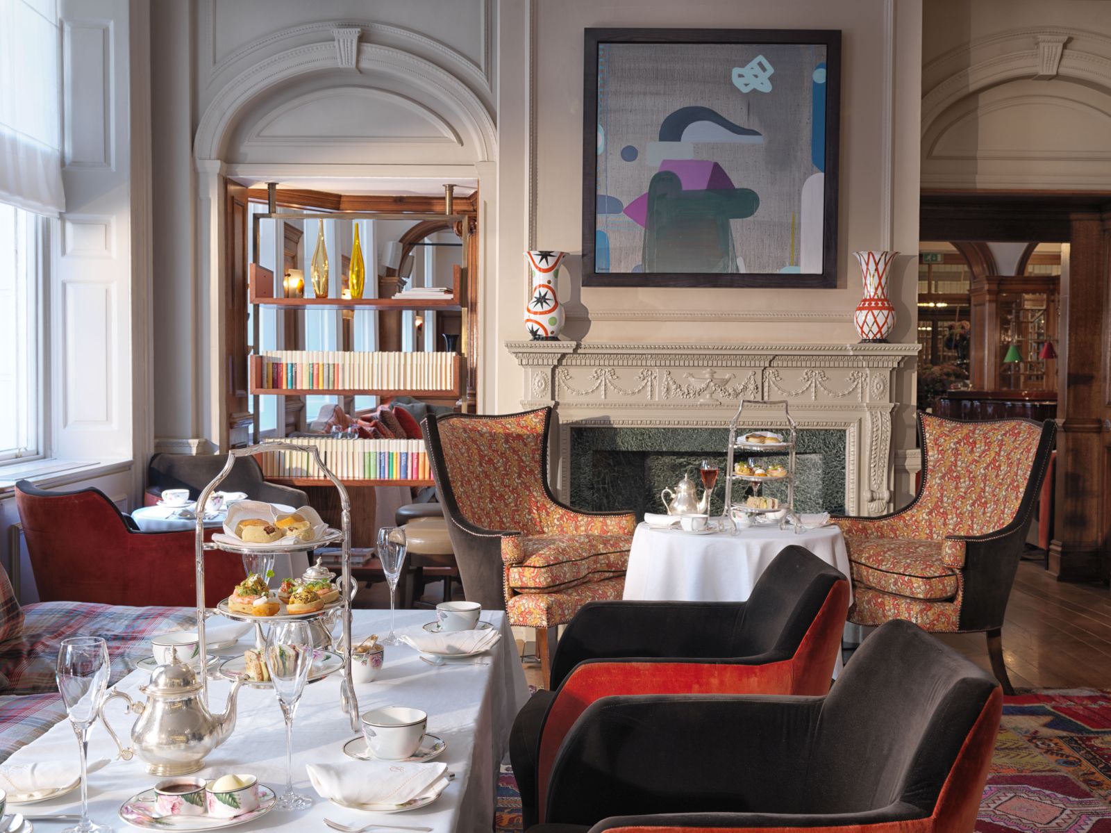 Afternoon tea at Brown's Hotel in London