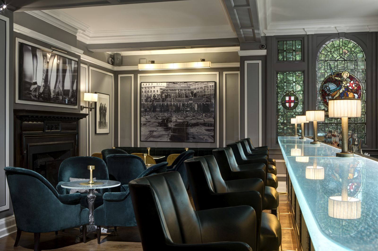 The bar at Brown's Hotel in London