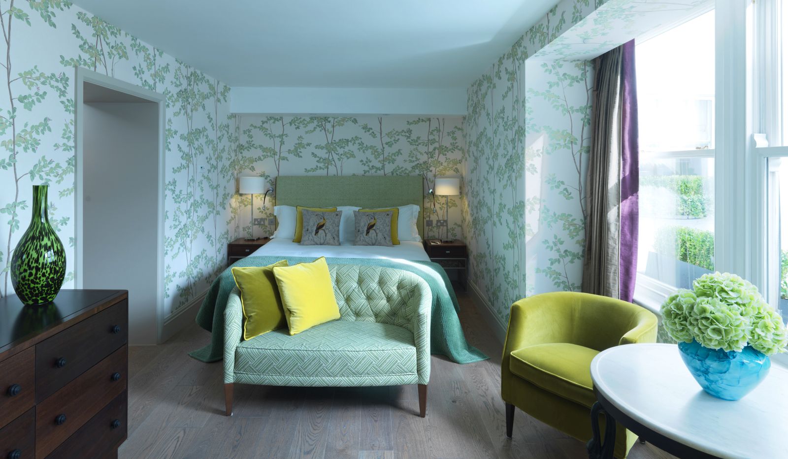 A suite at Brown's Hotel in London