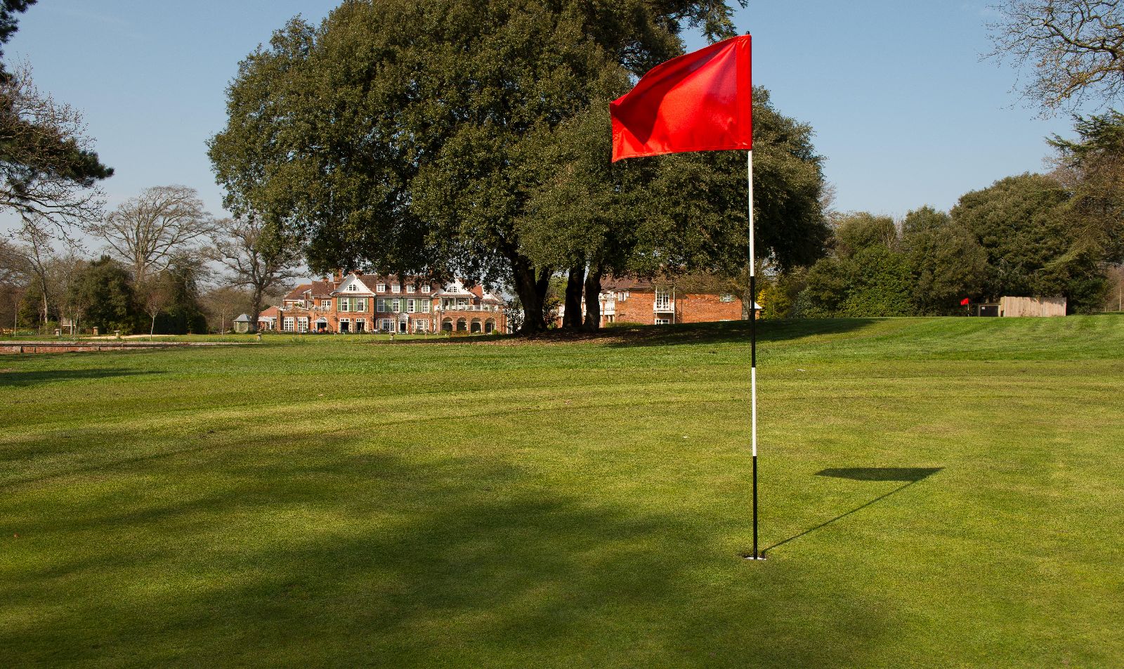 Nine hole golf course at Chewton Glen in the New Forest UK