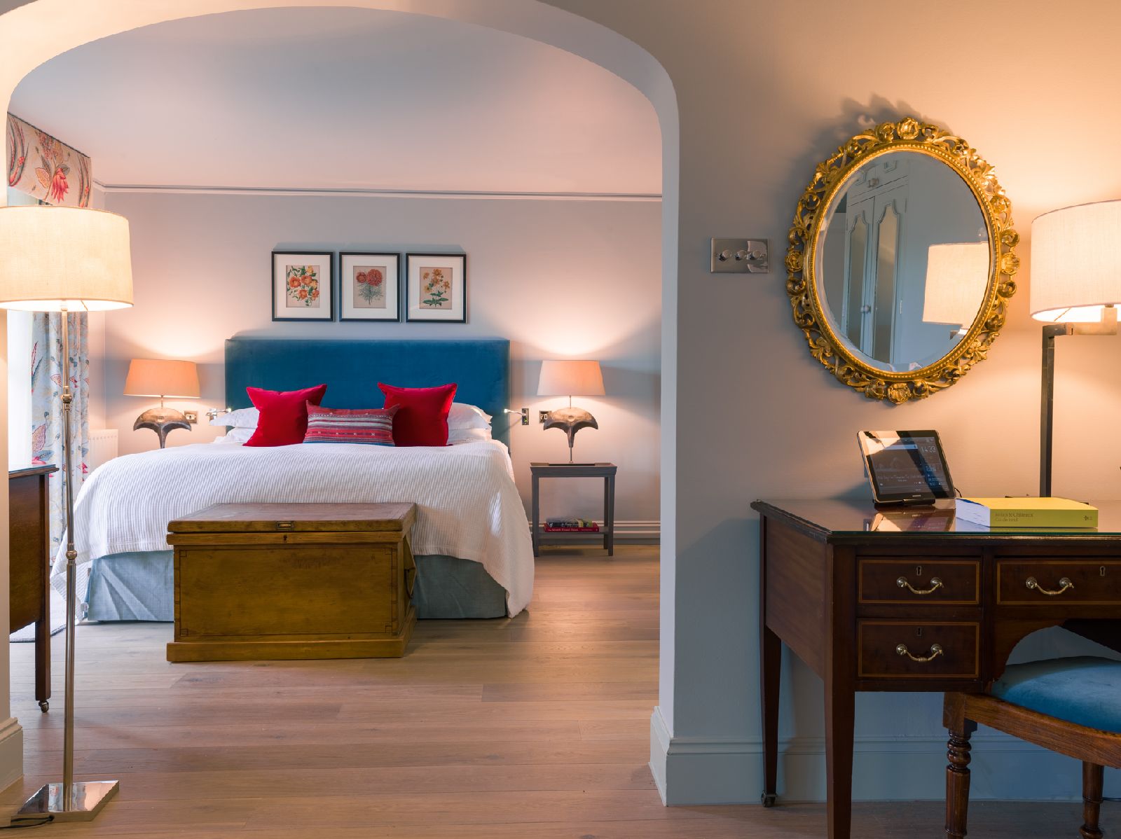 A suite at Chewton Glen Resort and Spa n the New Forest England