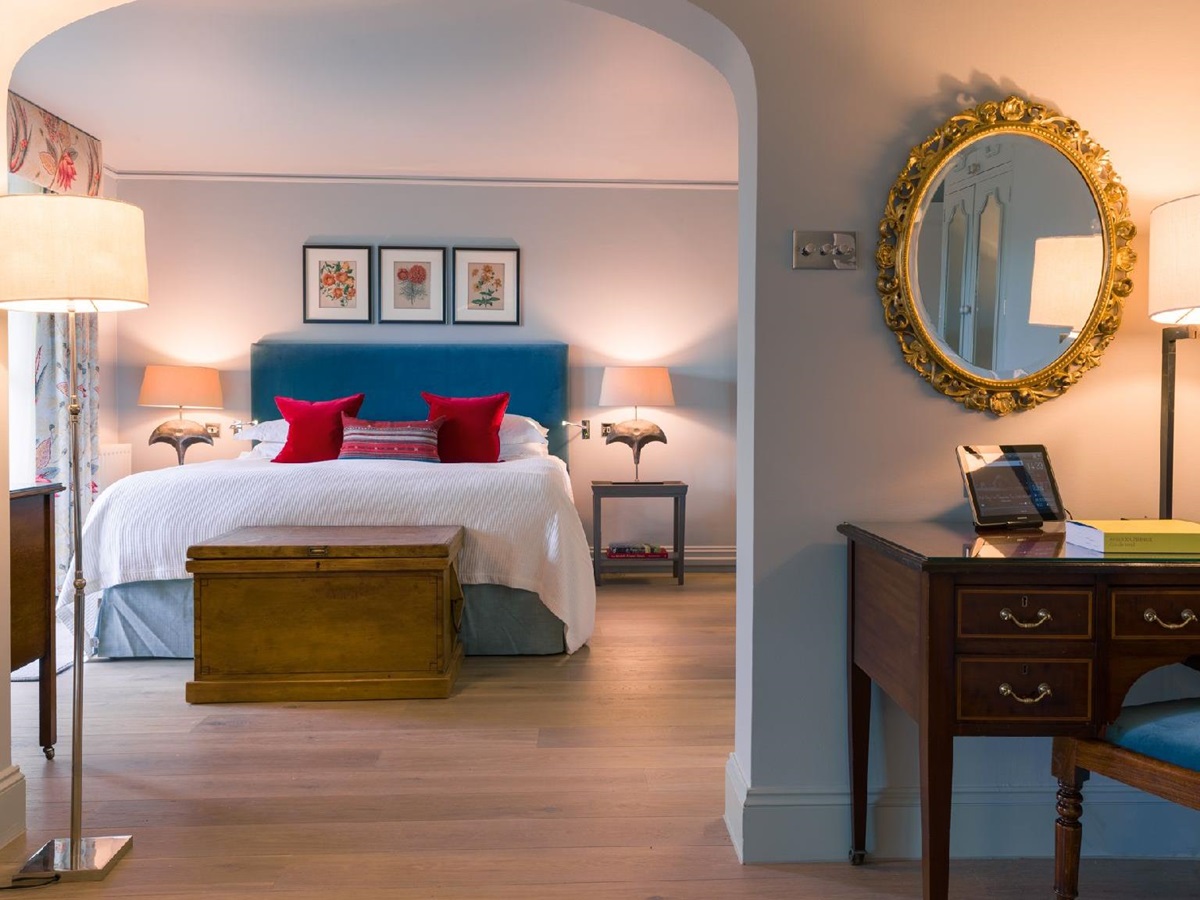 A suite at Chewton Glen Resort and Spa n the New Forest England