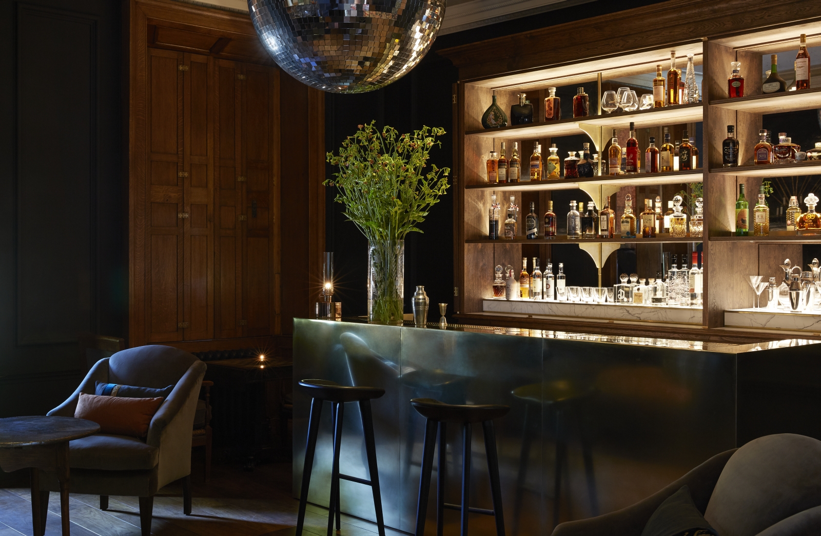 Moon Bar at Heckfield Place in England
