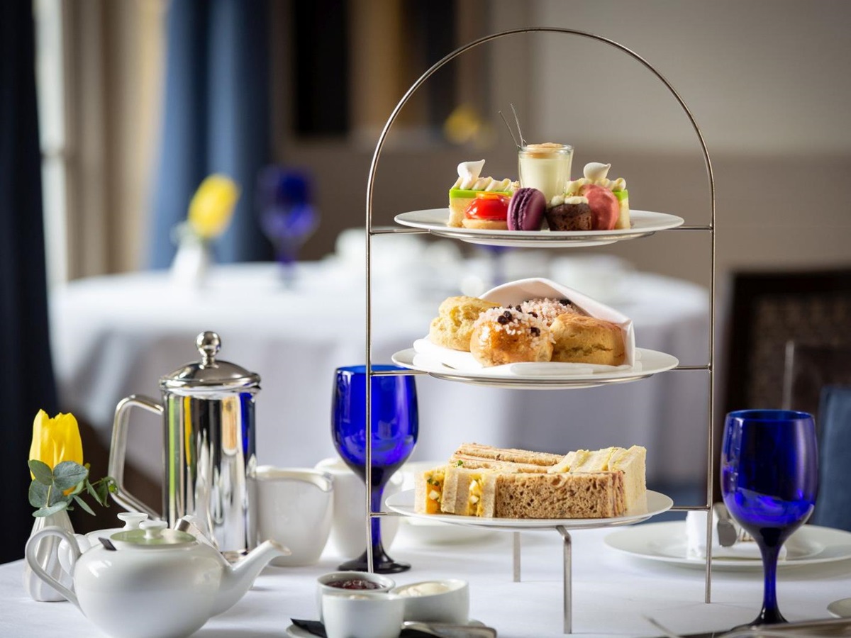 Afternoon tea at the Royal Crescent Hotel in Bath