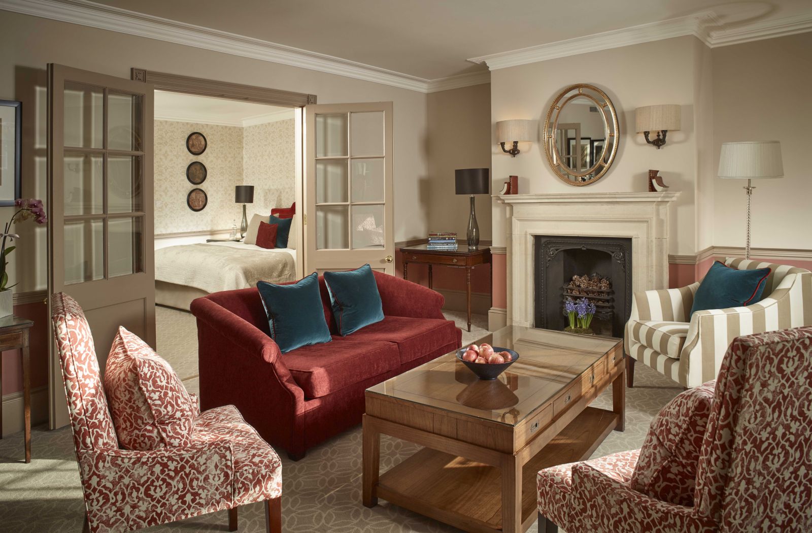 Rowlandson Deluxe Suite at the Royal Crescent Hotel in Bath