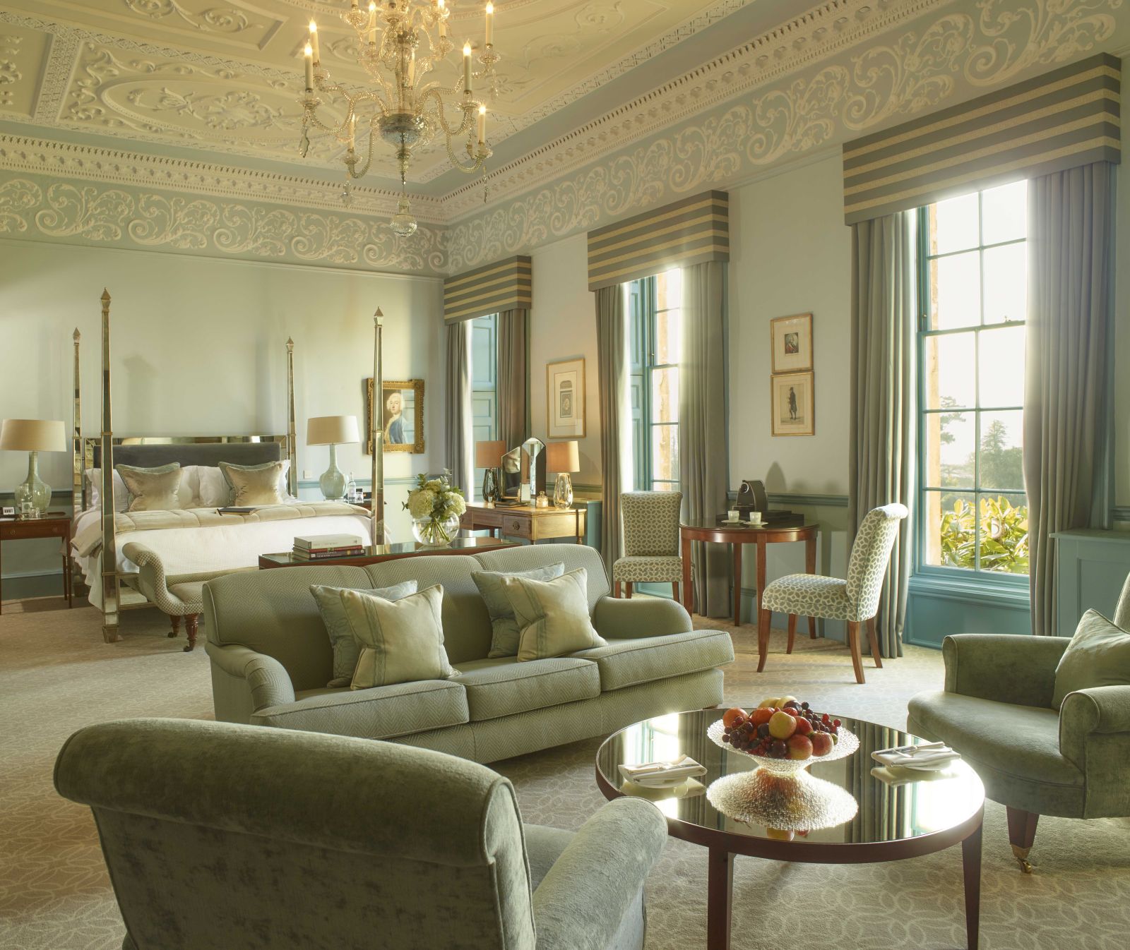 Duke of York Master Suite at the Royal Crescent Hotel in Bath