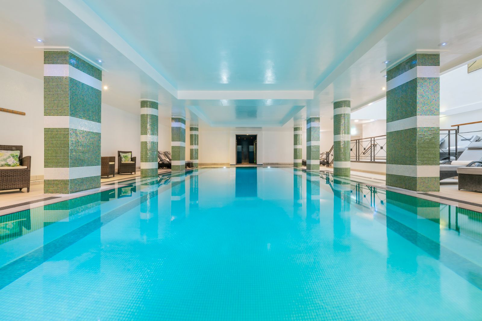 Pool spa at The Balmoral in Edinburgh