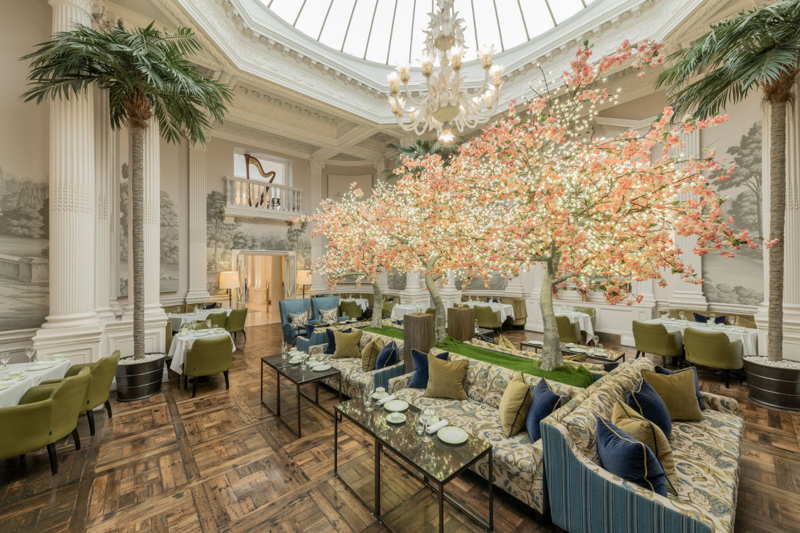 Restaurant dining room at The Balmoral in Edinburgh