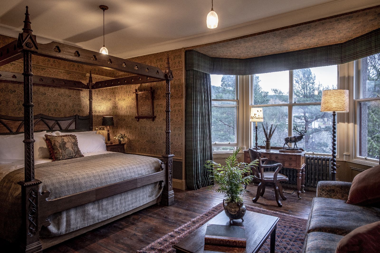 John Brown Bedroom at The Fife Arms in Scotland