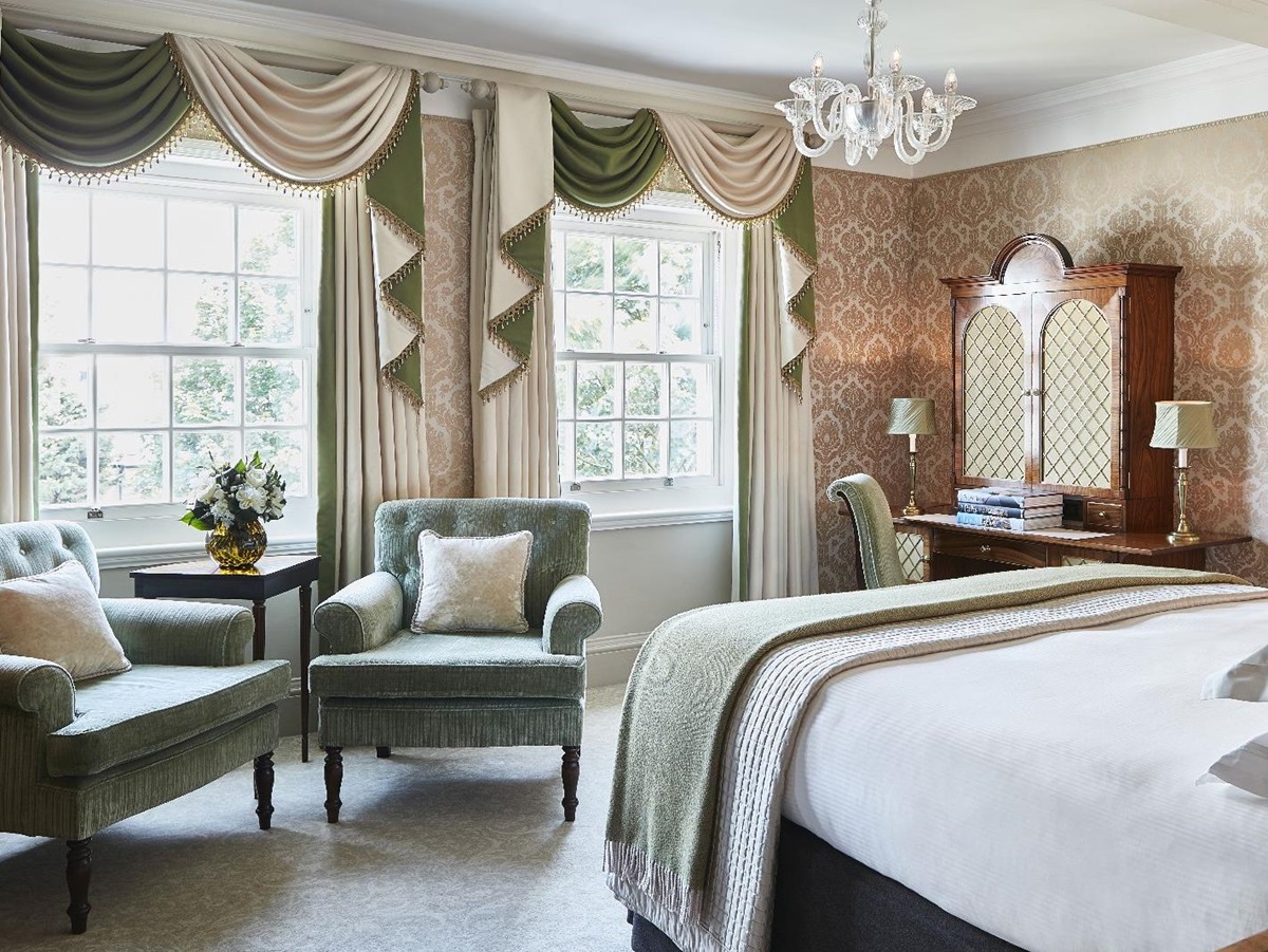 A Junior Suite at The Goring hotel in London England