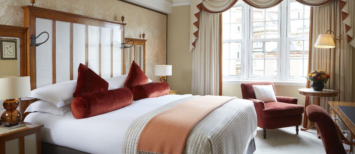 A superior room at The Goring hotel in London England