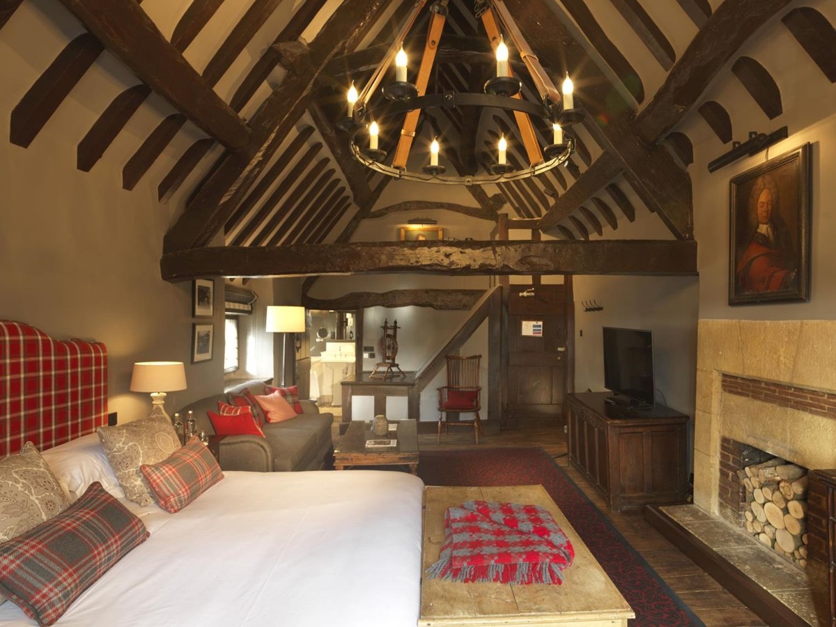 Master Suite at The Lygon Arms in the Cotswolds, England