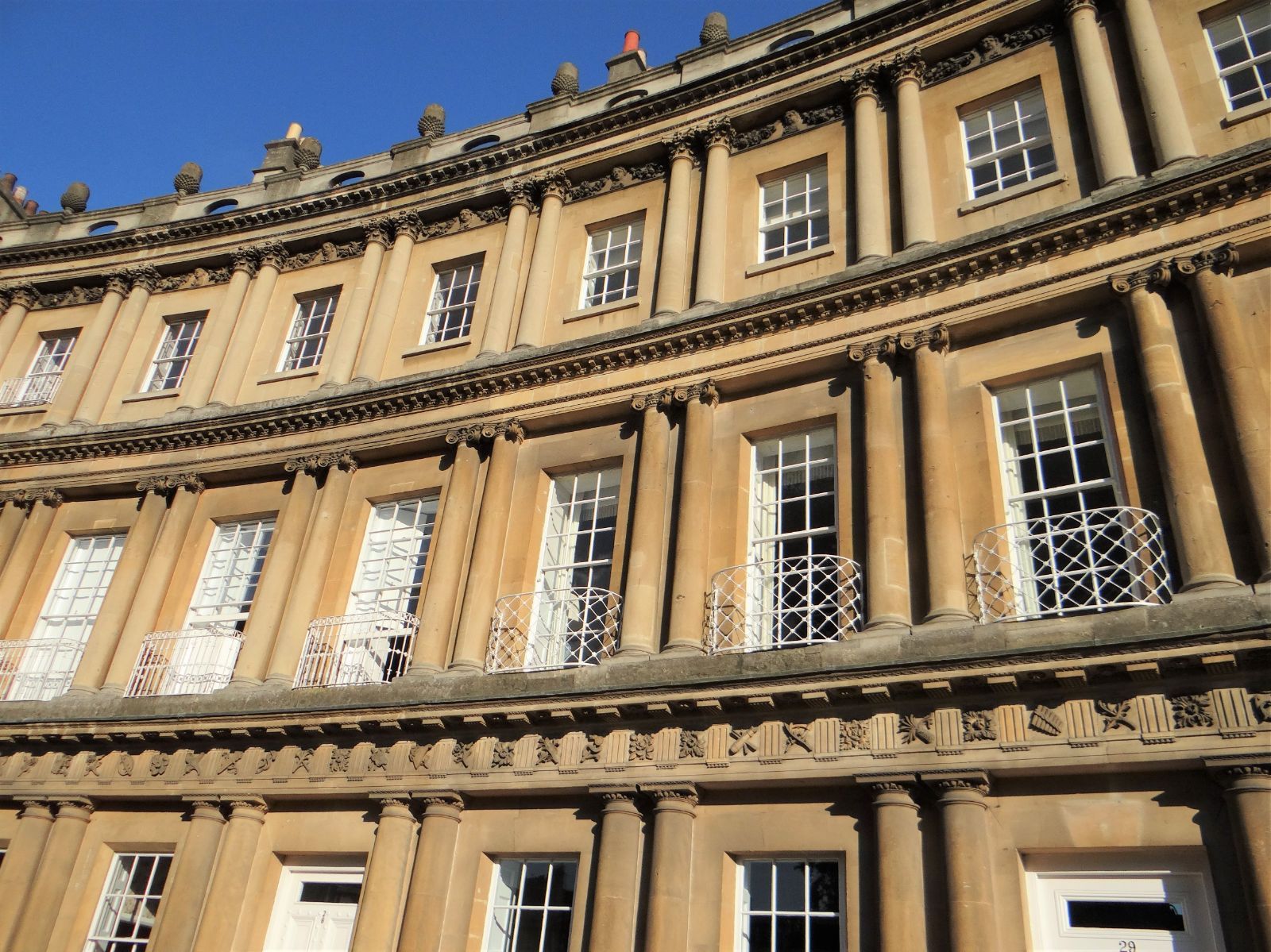 Bath architecture façade in South West England
