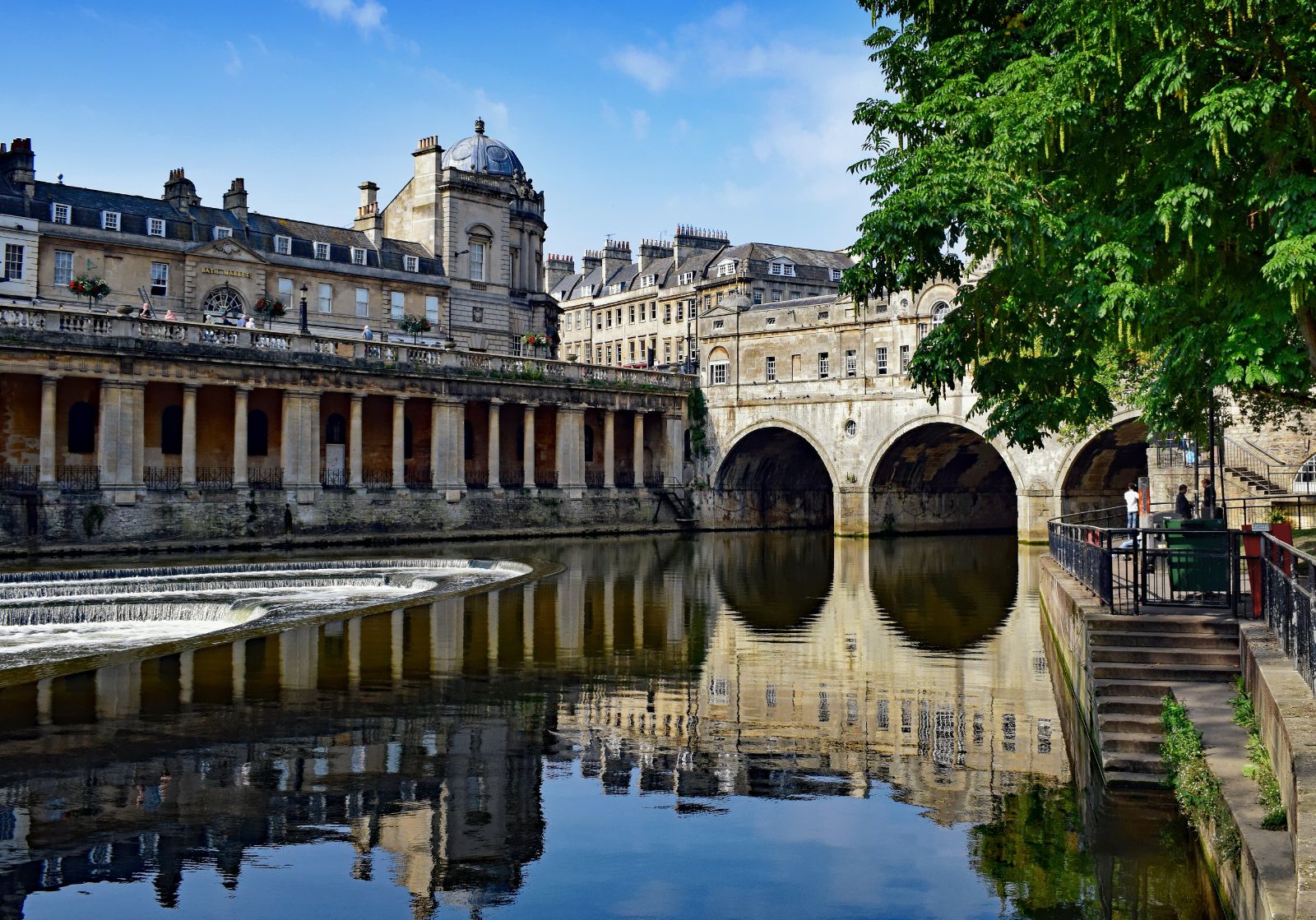 River outlook in Bath