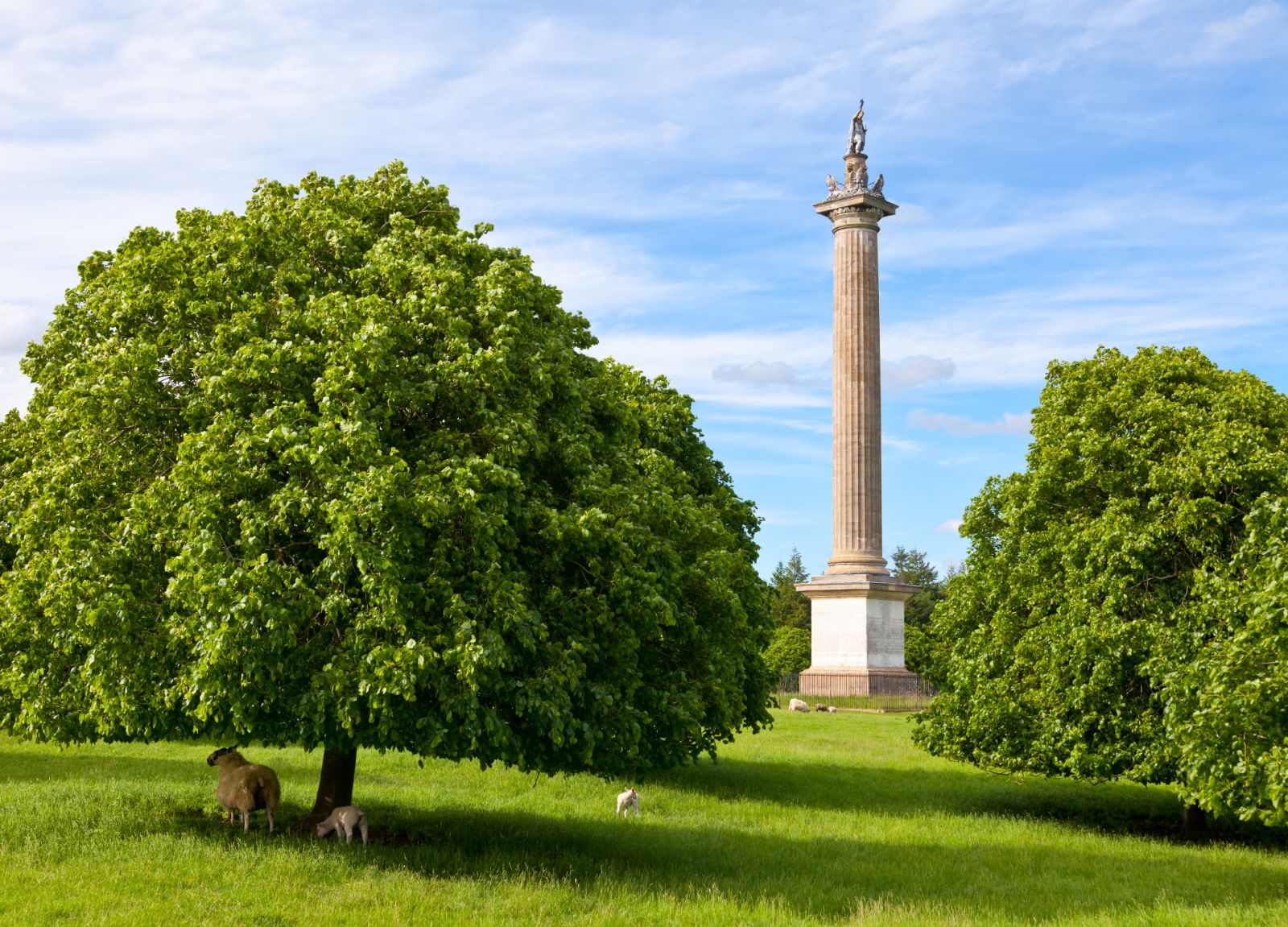 Blenheim Palace Gardens in the United Kingdom