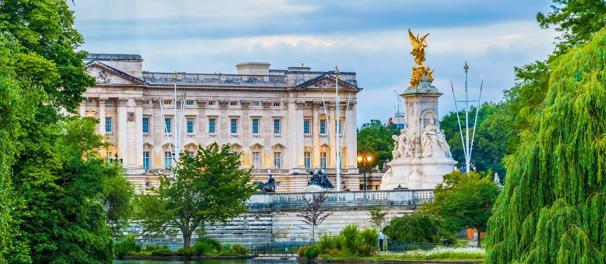 Buckingham Palace in London, England