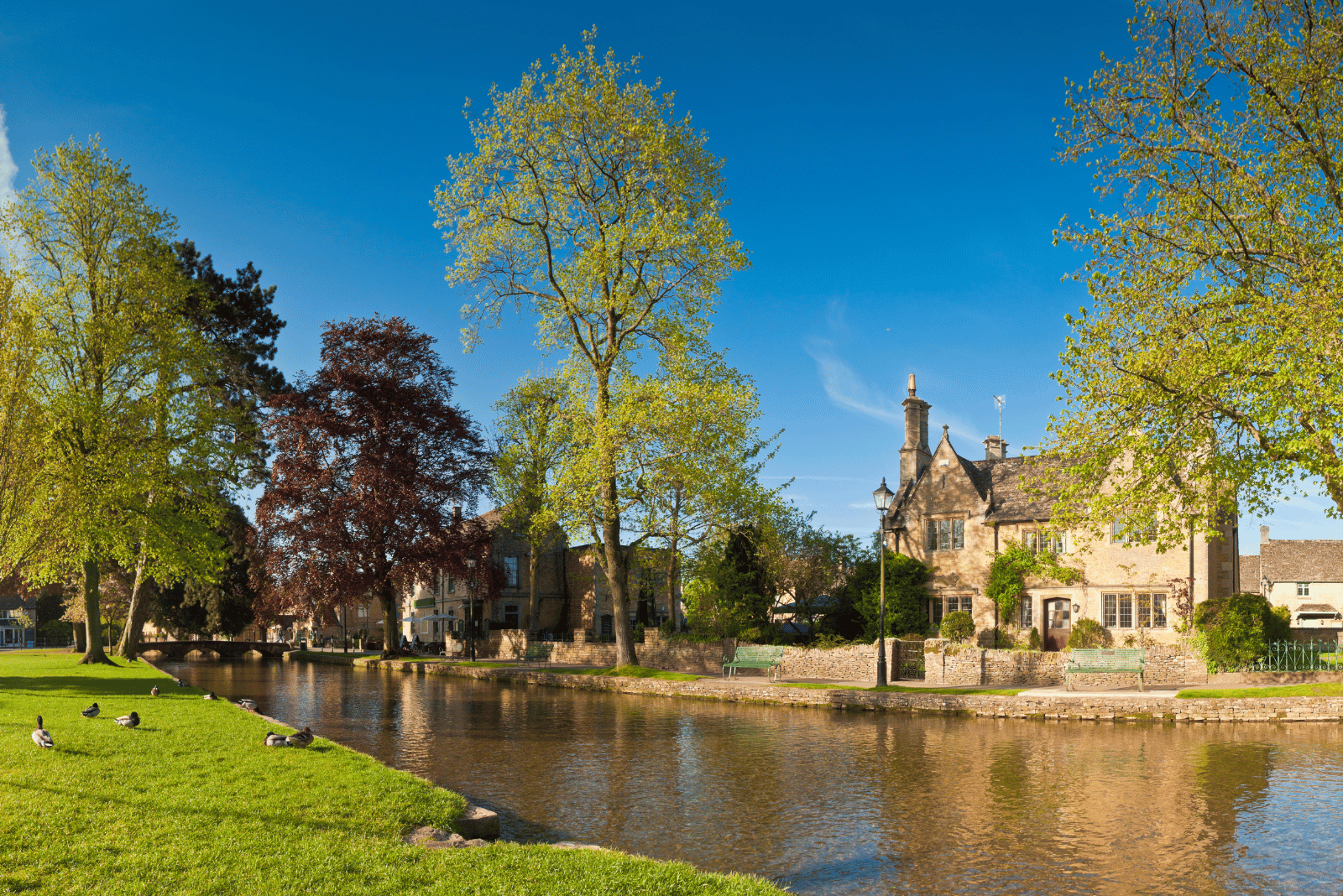 Bourton on the Water in the Cotswolds