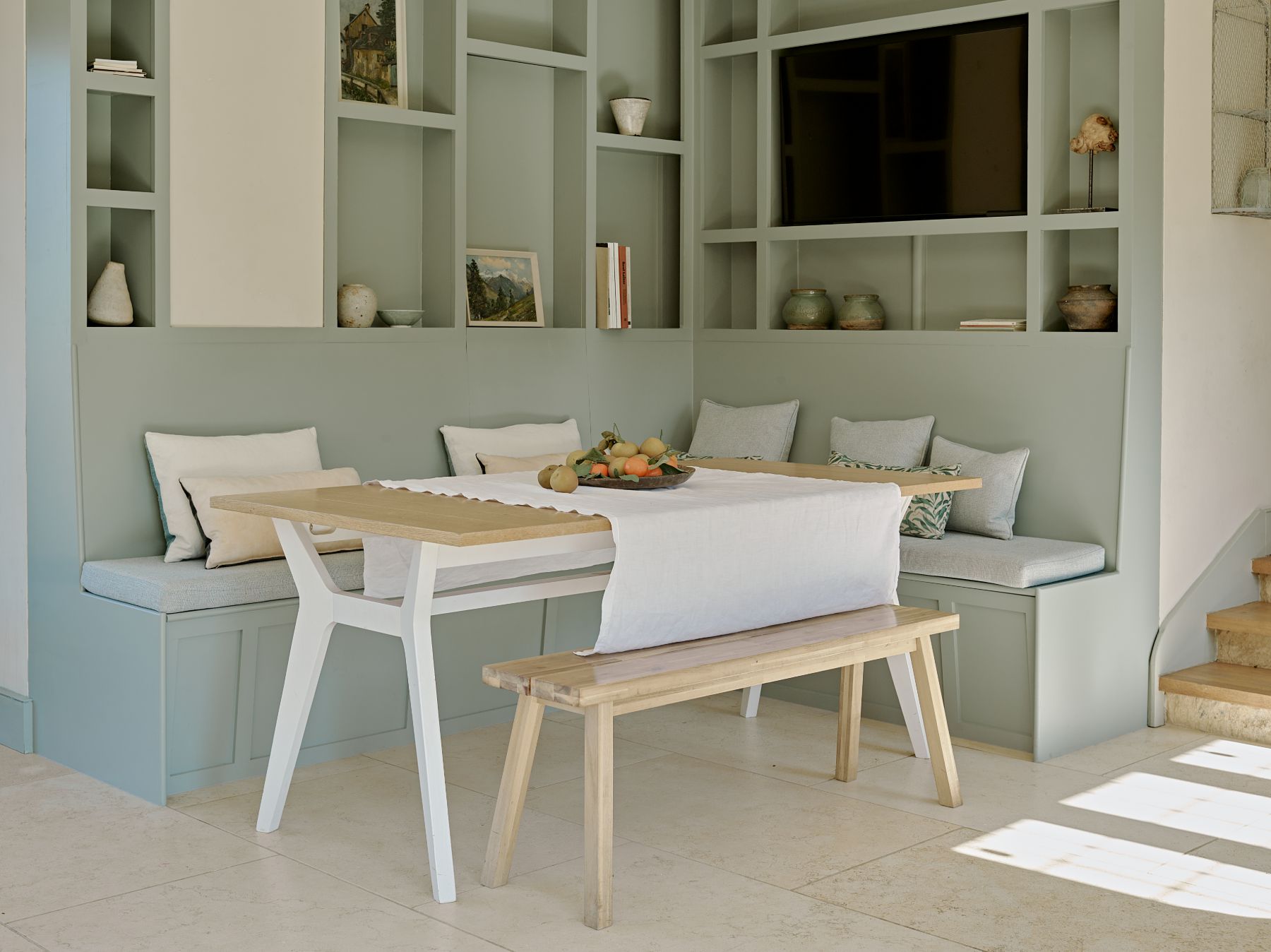 Breakfast Nook at Broadway House in the Cotswolds