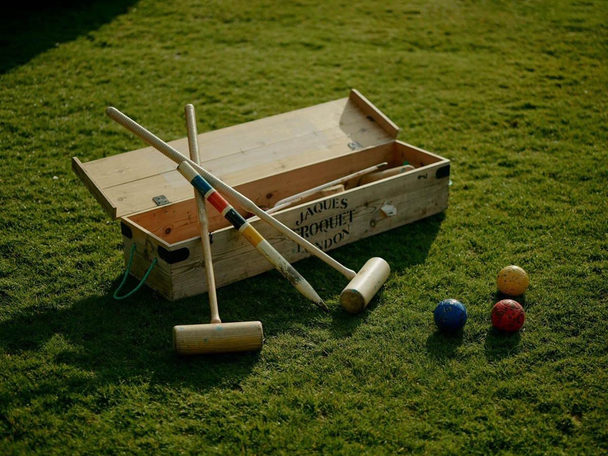 Croquet at Broadway House in the Cotswolds