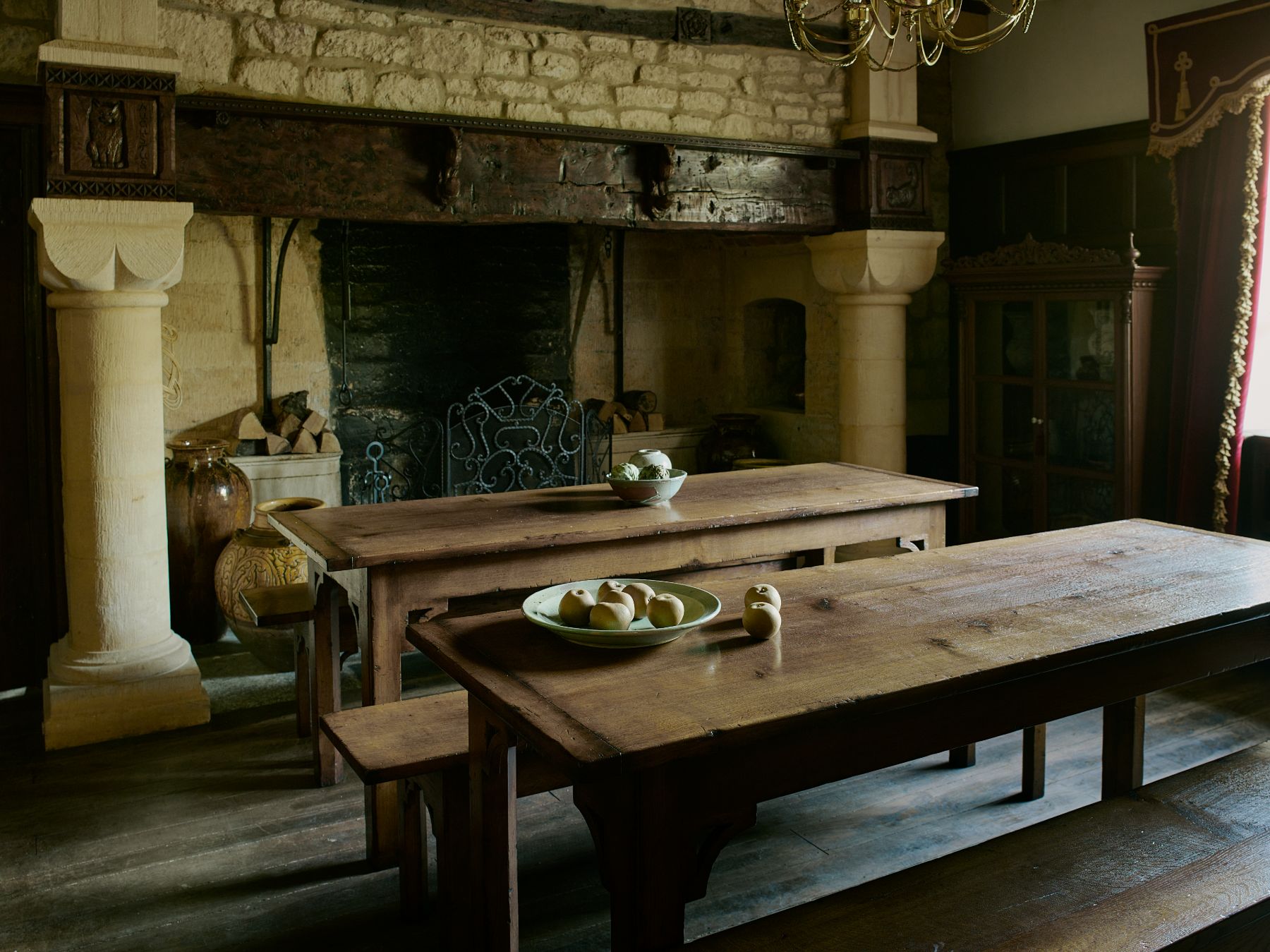 Dining at Broadway House in the Cotswolds