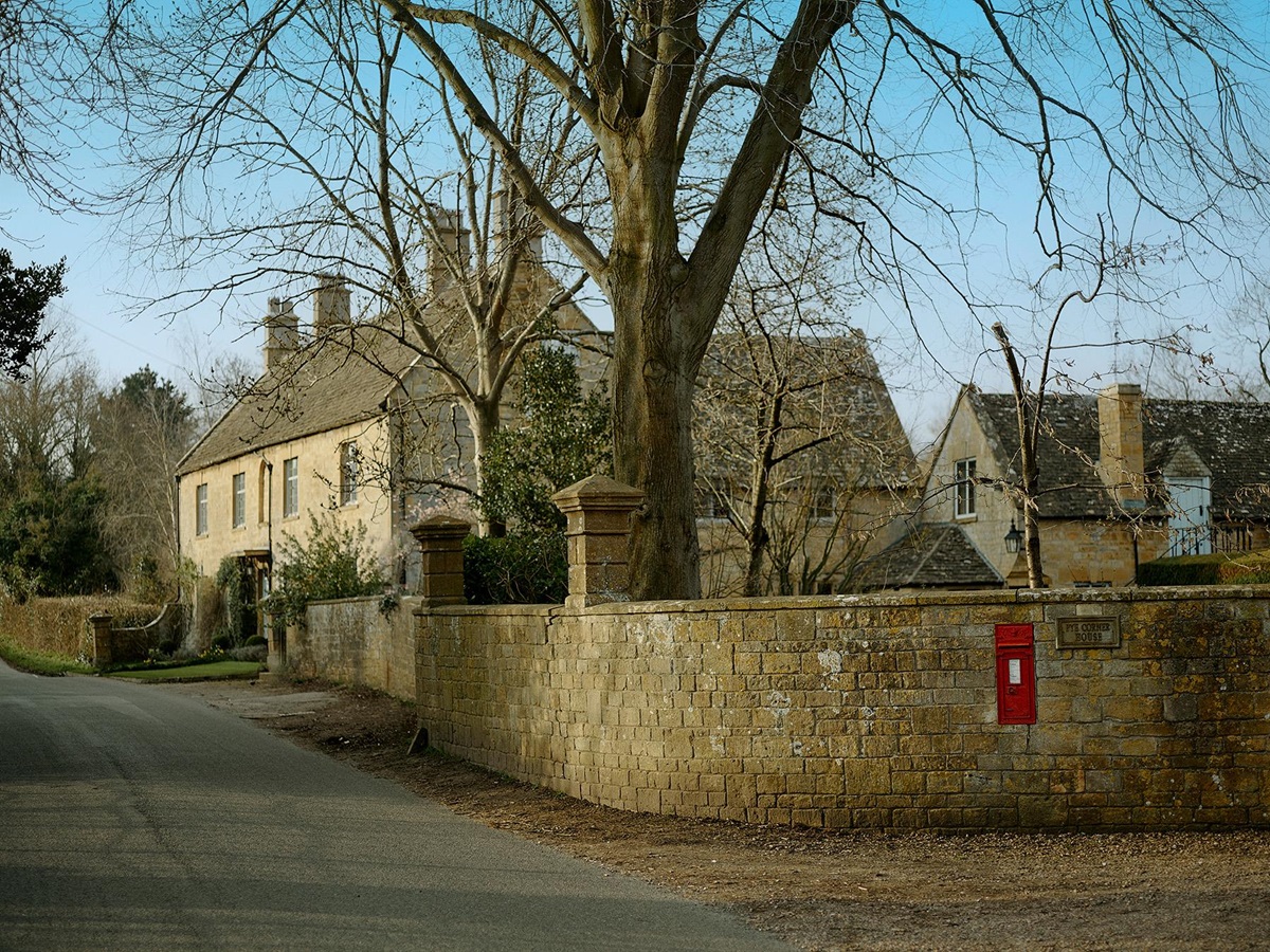 Views of Broadway village in the Cotswolds