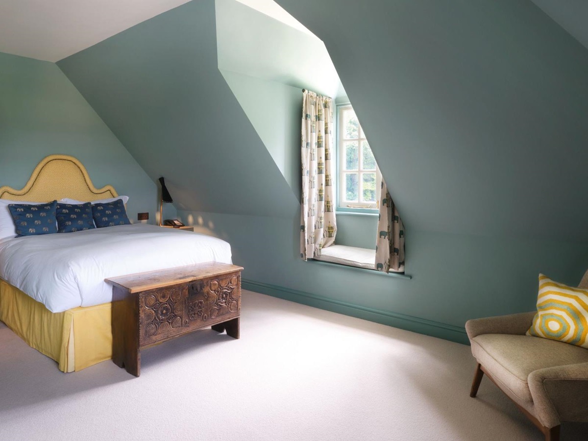Bedroom at Cirencester Park in the Cotswolds, United Kingdom