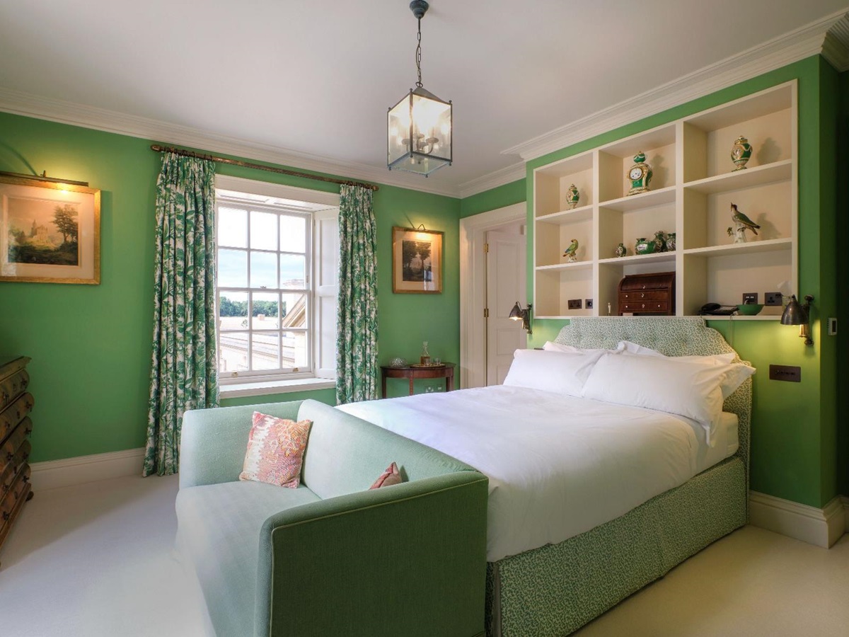 Bedroom at Cirencester Park in the Cotswolds, United Kingdom