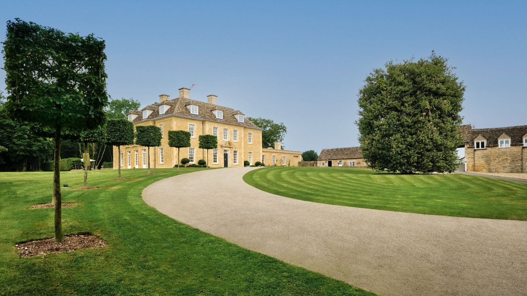 Exterior at Cirencester Park in the Cotswolds, United Kingdom