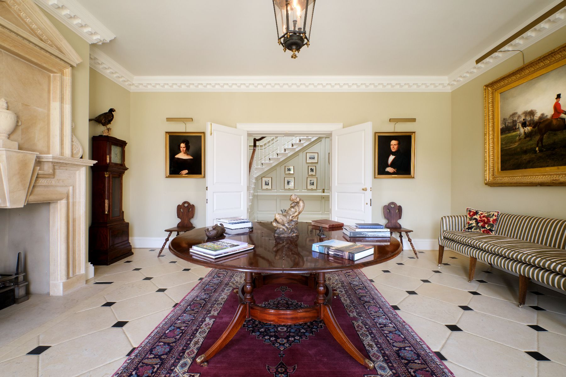Hall at Cirencester Park in the Cotswolds, United Kingdom