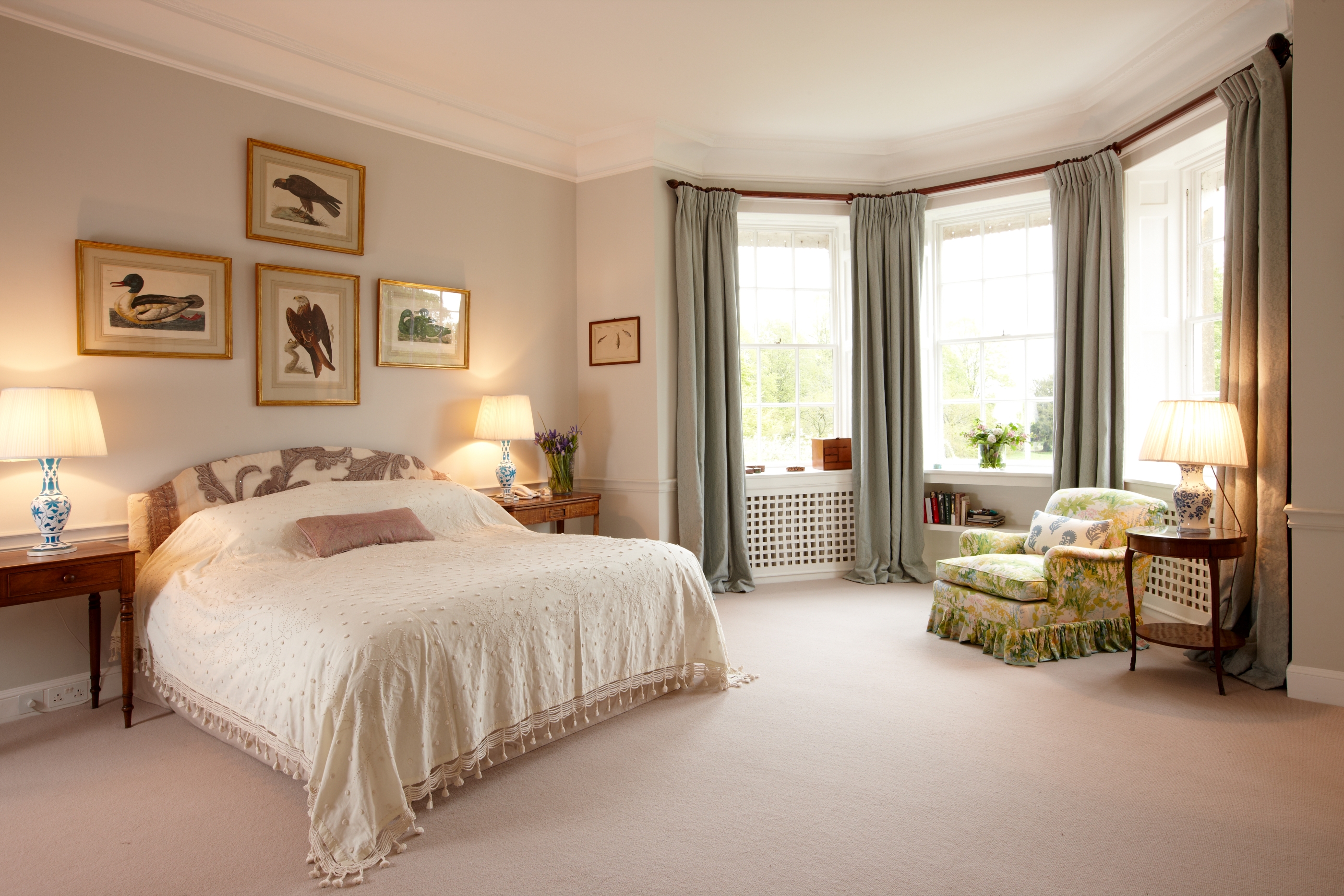 Double bedroom in Cornwell Manor, Cotswolds