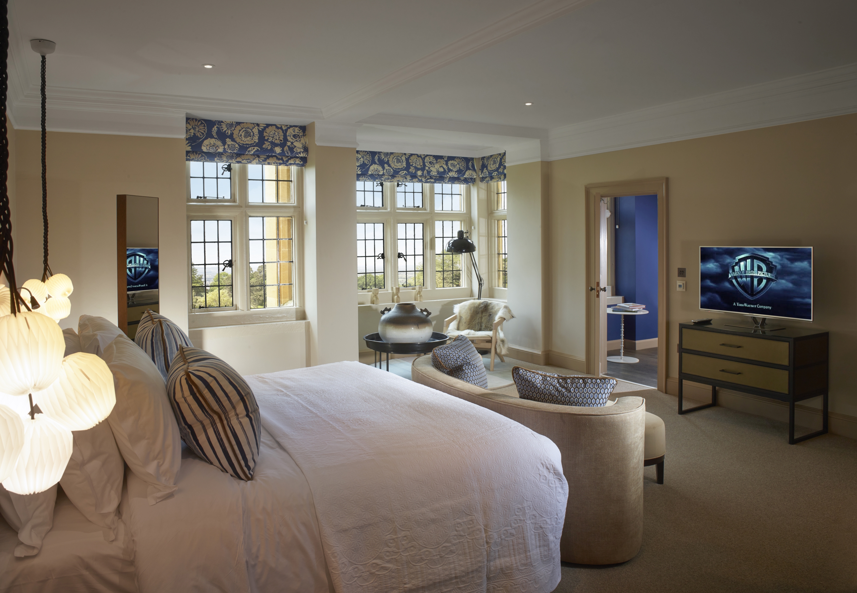 Ensuite bedroom in Foxhill Manor, Cotswolds