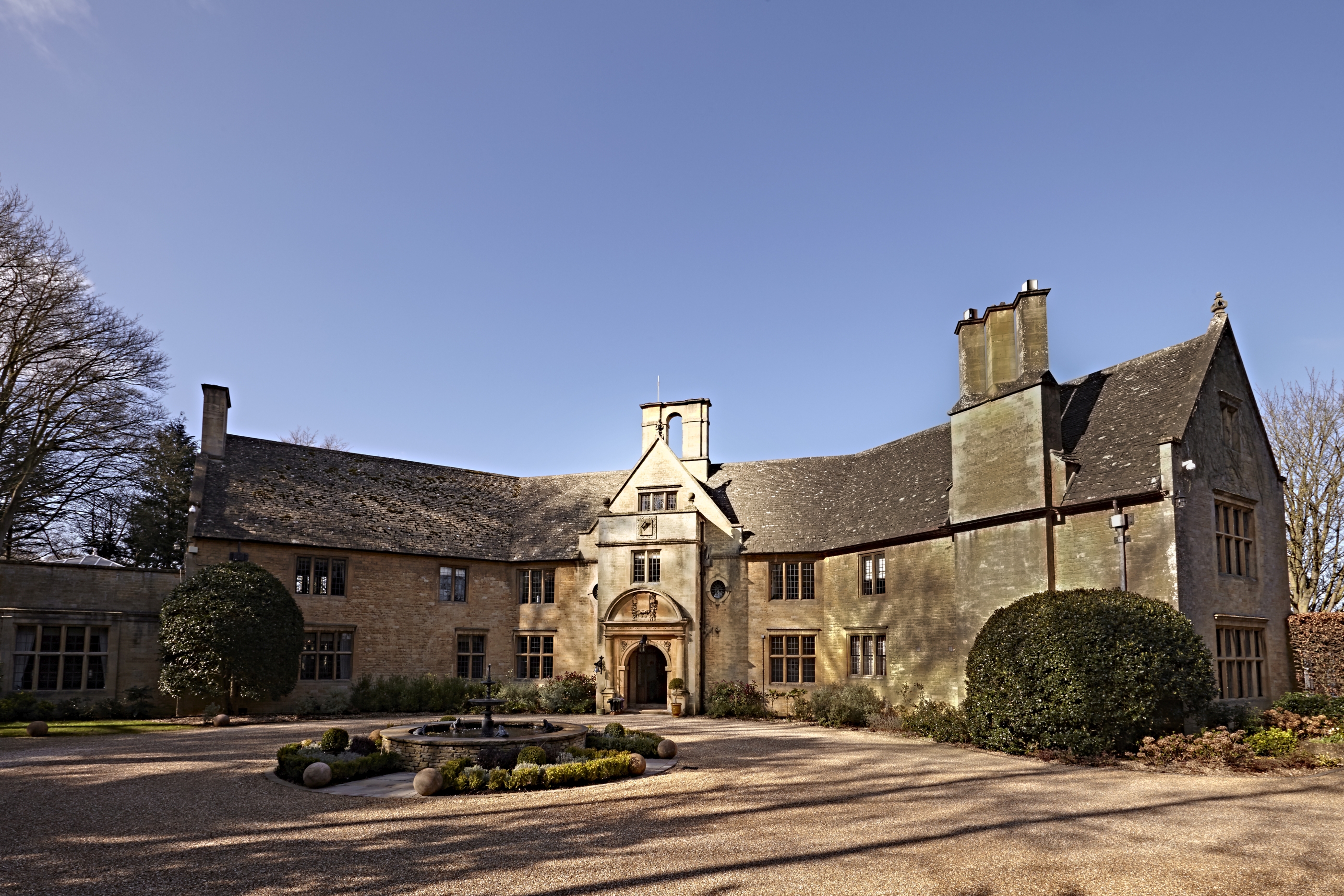 Exterior of Foxhill Manor, Cotswolds