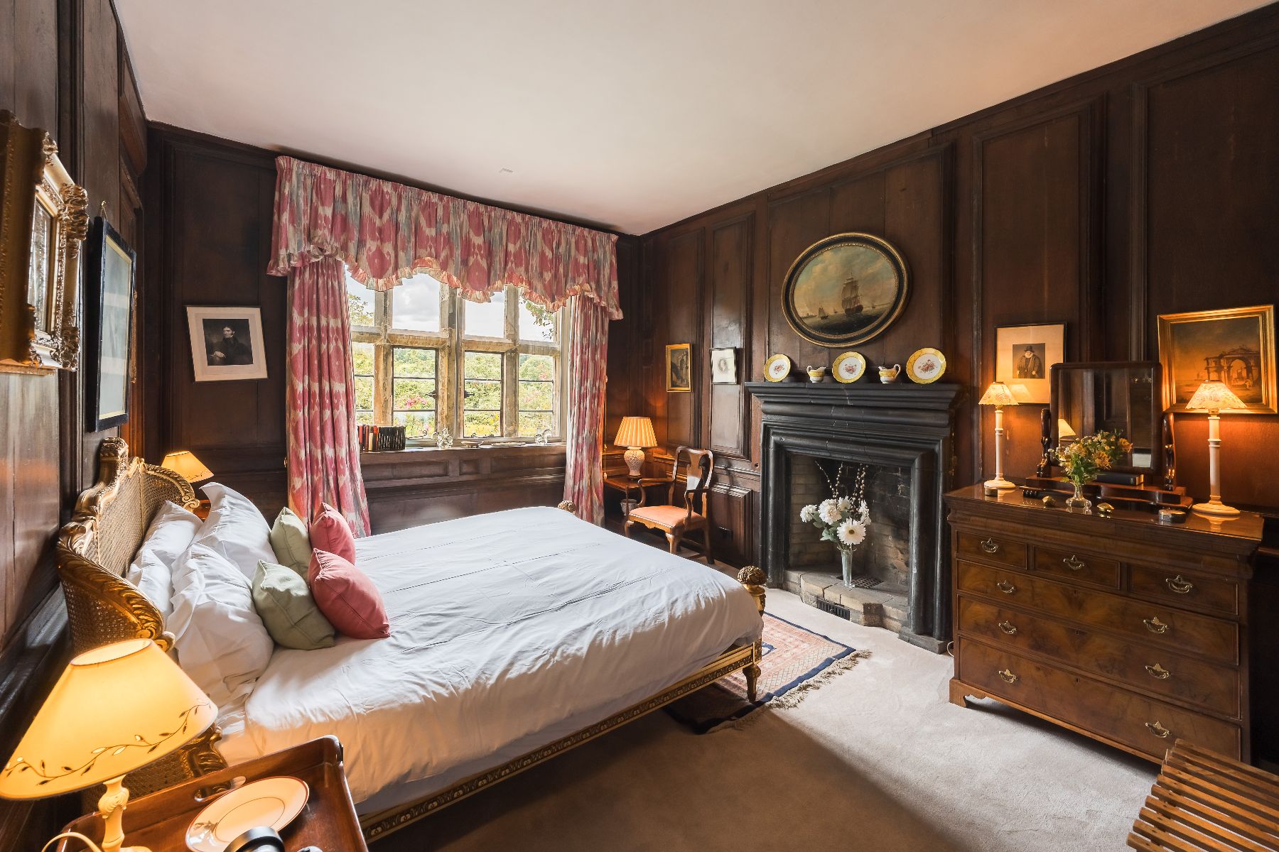 Bedroom at Ivy Manor in the Cotswolds