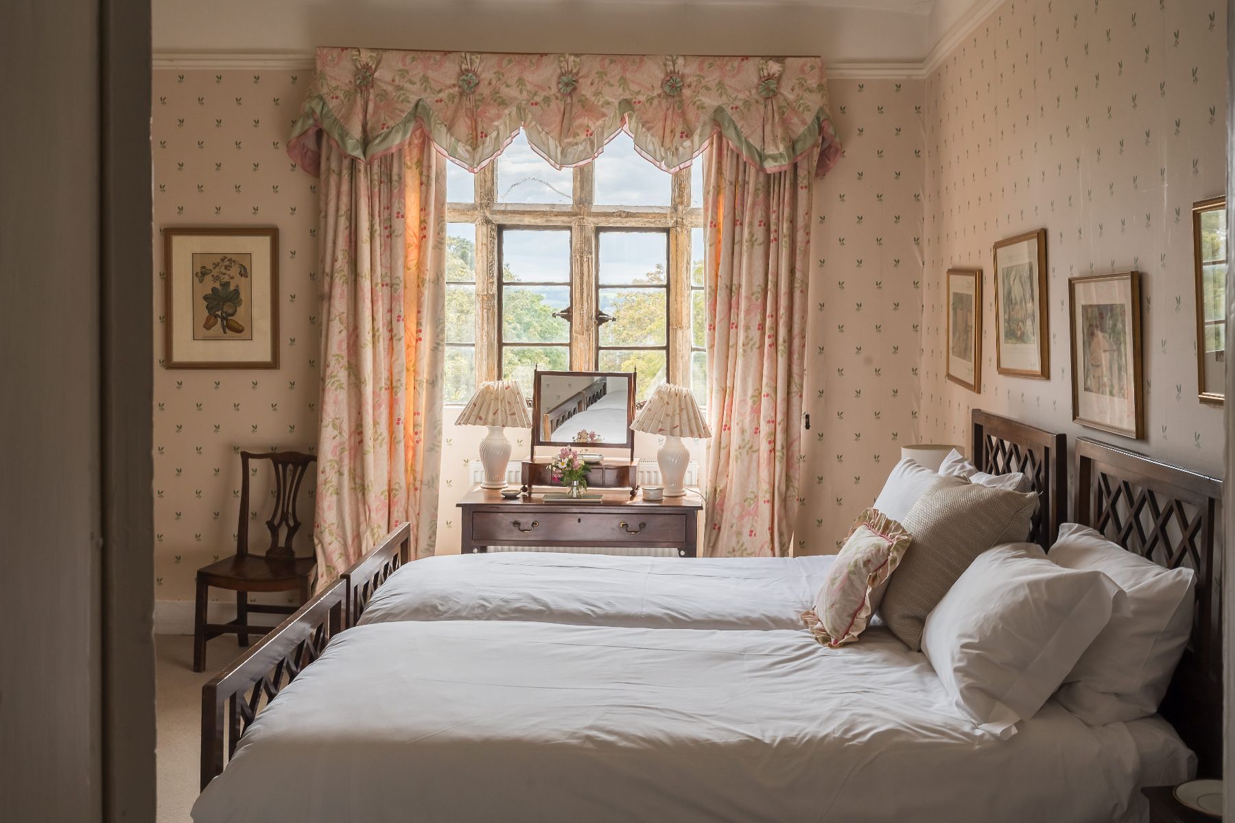 Bedroom at Ivy Manor in the Cotswolds