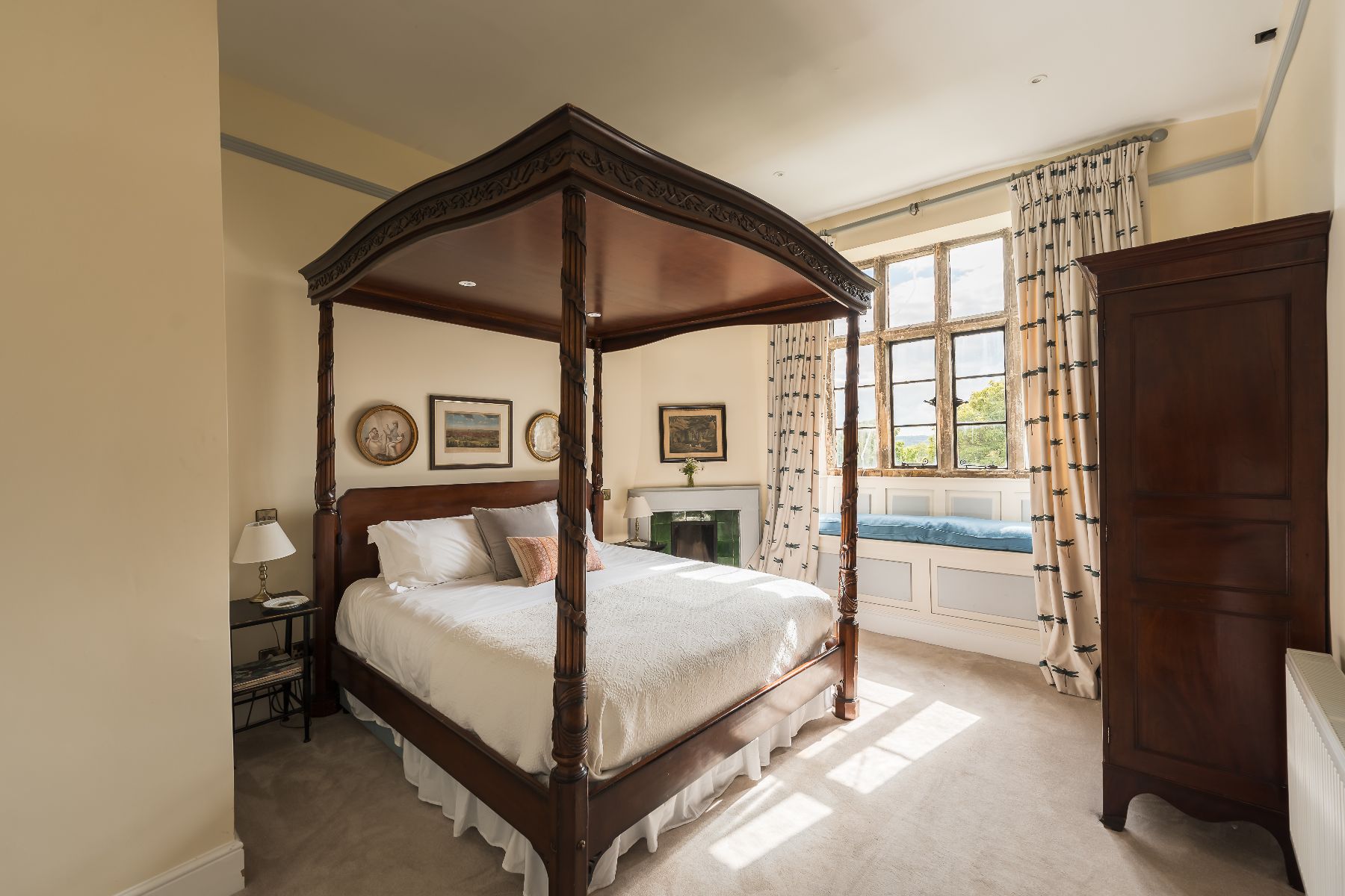 Bedroom at Ivy Manor in the Cotswolds