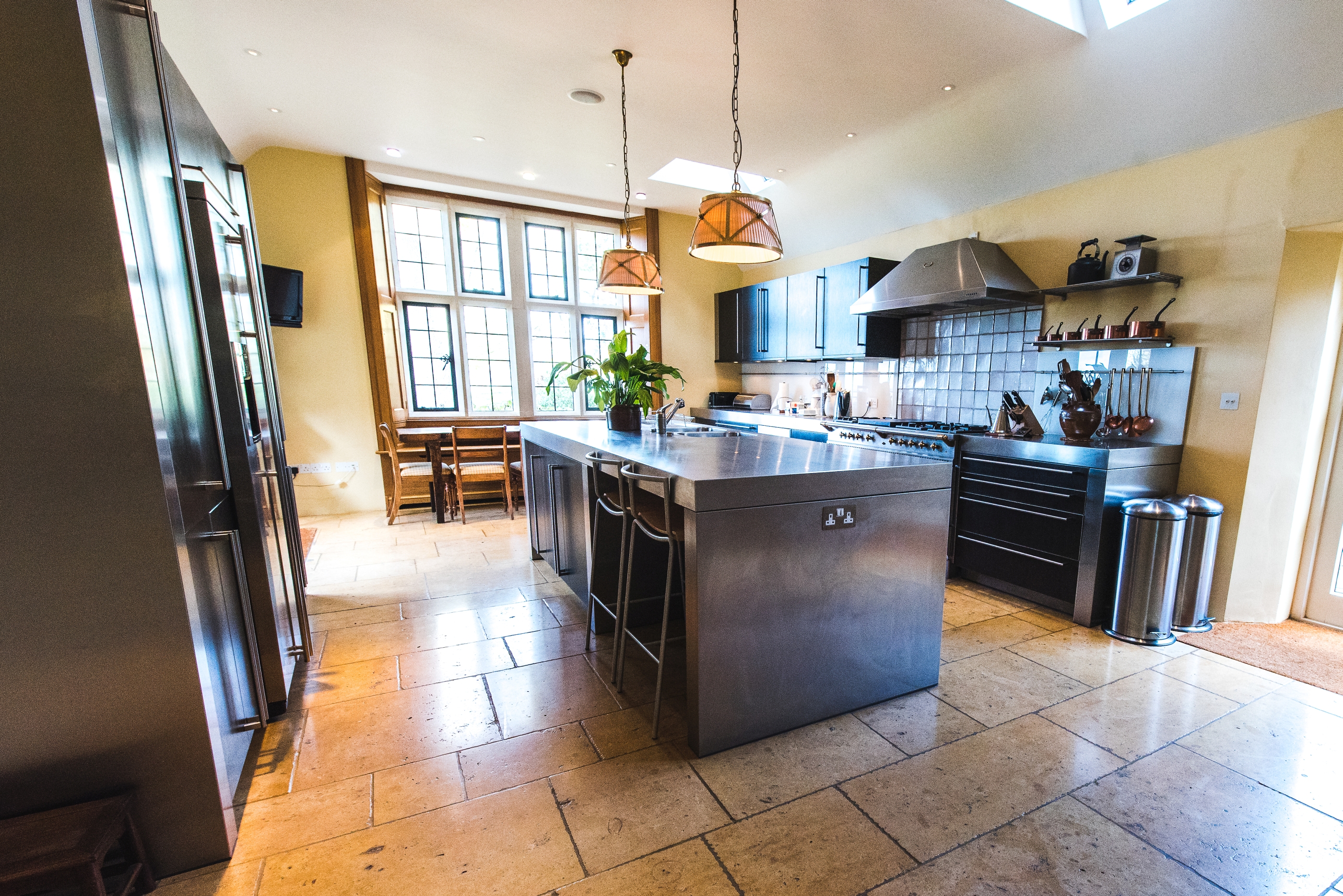 Kitchen of Manor in the Rissingtons, Cotswolds