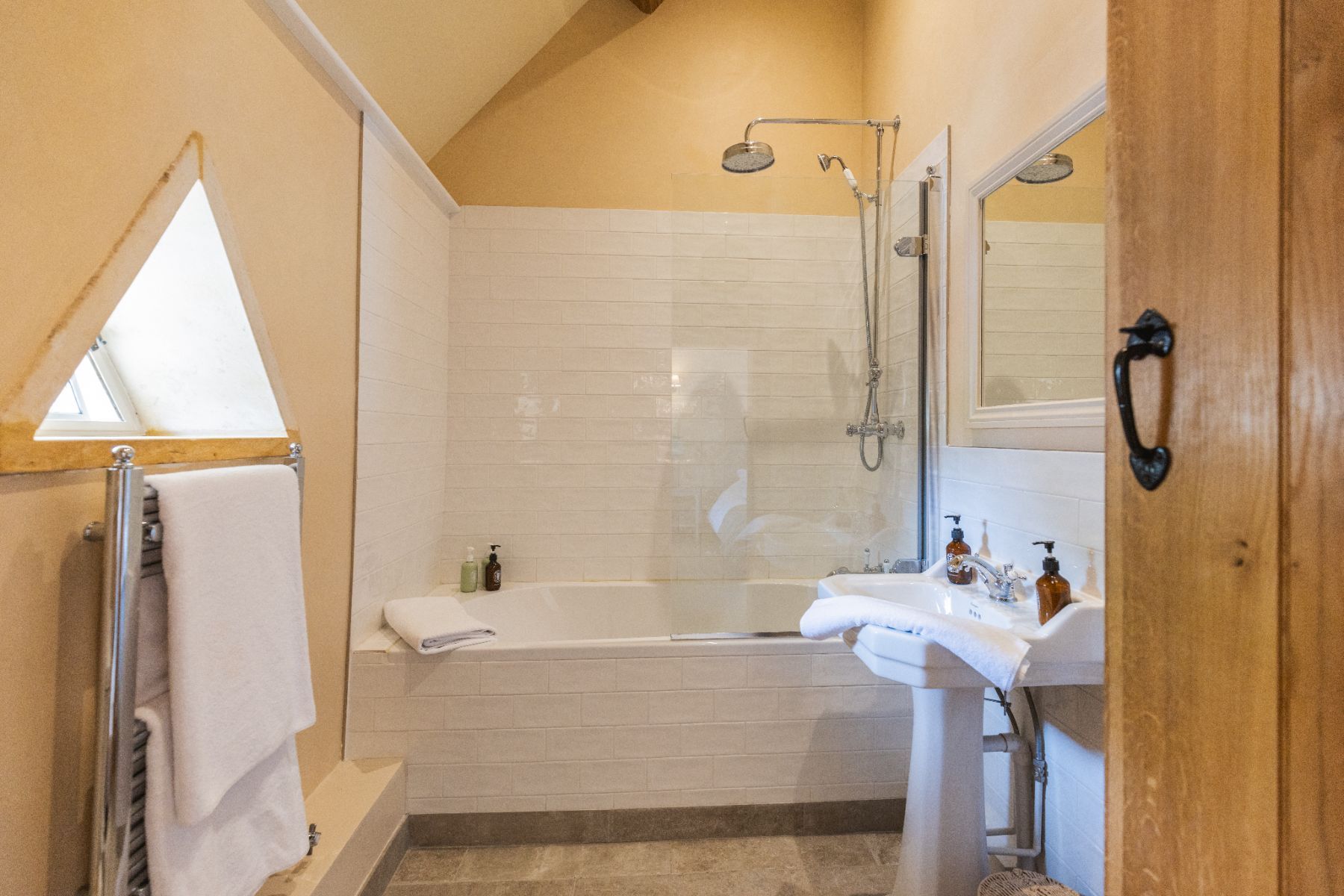 Bathroom at Oddington Farm in the Cotswolds, United Kingdom