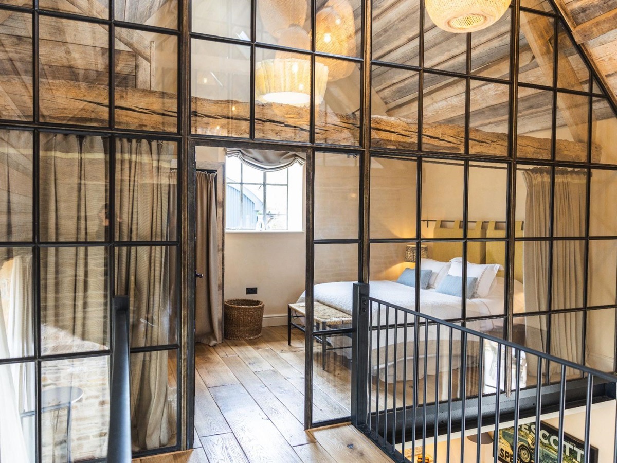 Bedroom at Oddington Farm in the Cotswolds, United Kingdom