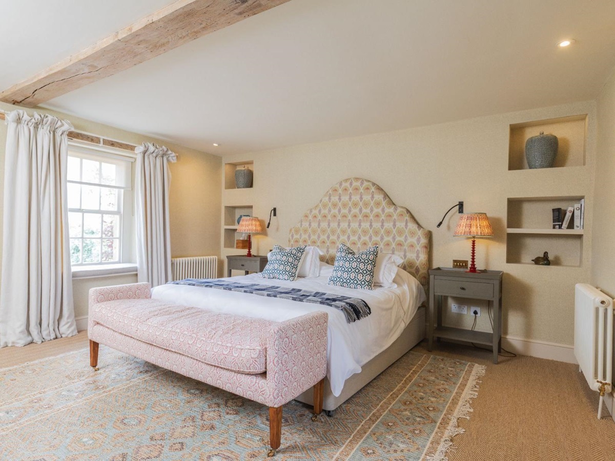 Bedroom at Oddington Farm in the Cotswolds, United Kingdom