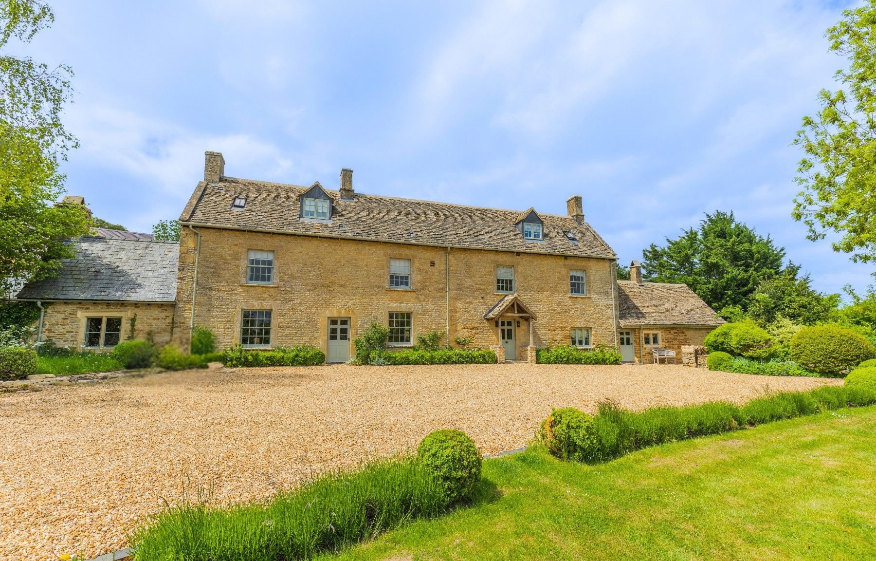 Exterior at Oddington Farm in the Cotswolds, United Kingdom