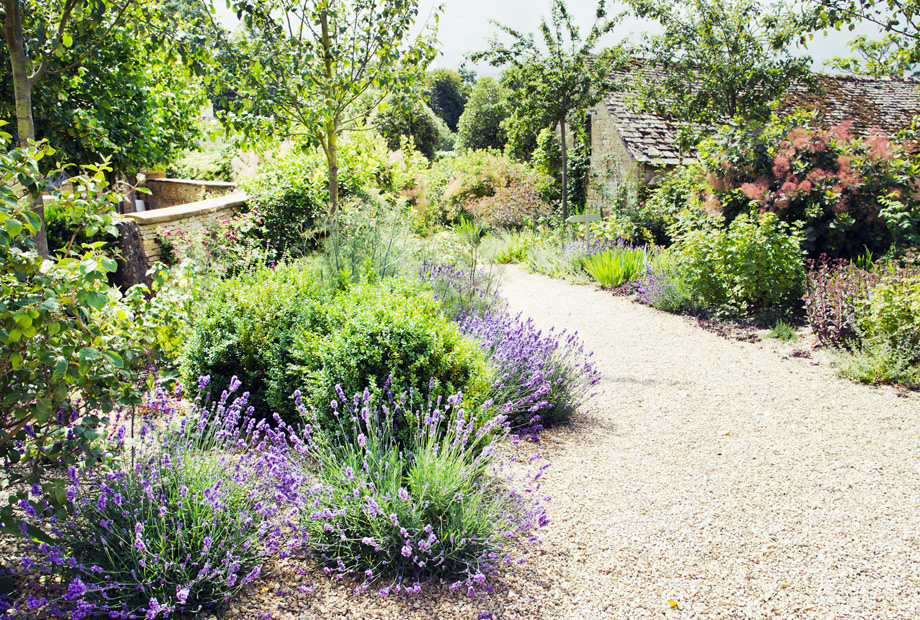 Garden and grounds of Temple Guiting Estate, Cotswolds