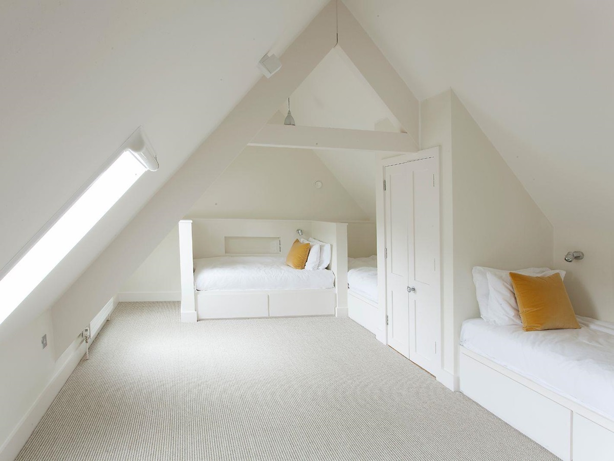 Bedroom with bunk beds at Woodstock Lodge