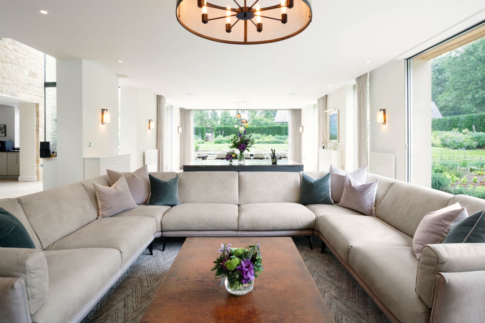 Living room at Woodstock Lodge