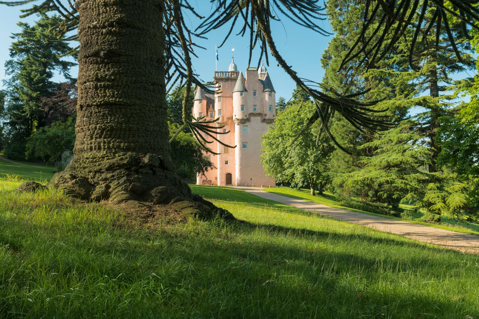 Craigievar Castle in Scotland