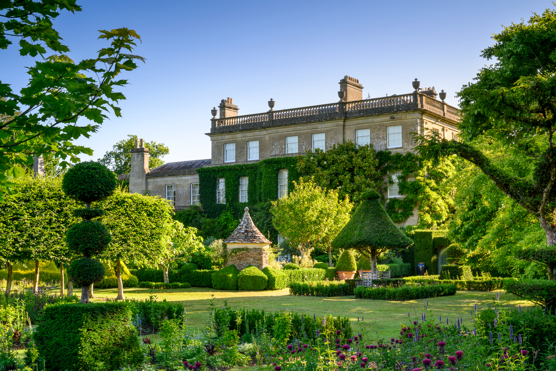 Gardens at Highgrove in the Cotswolds