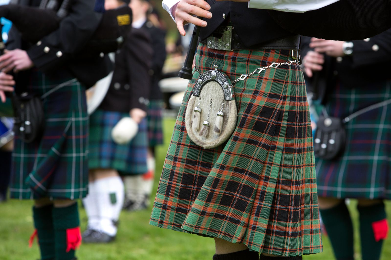 A traditional highland show in Scotland