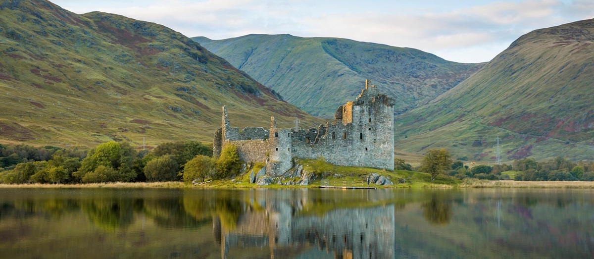 Kilchurn Castle at Loch Awe, Scotland