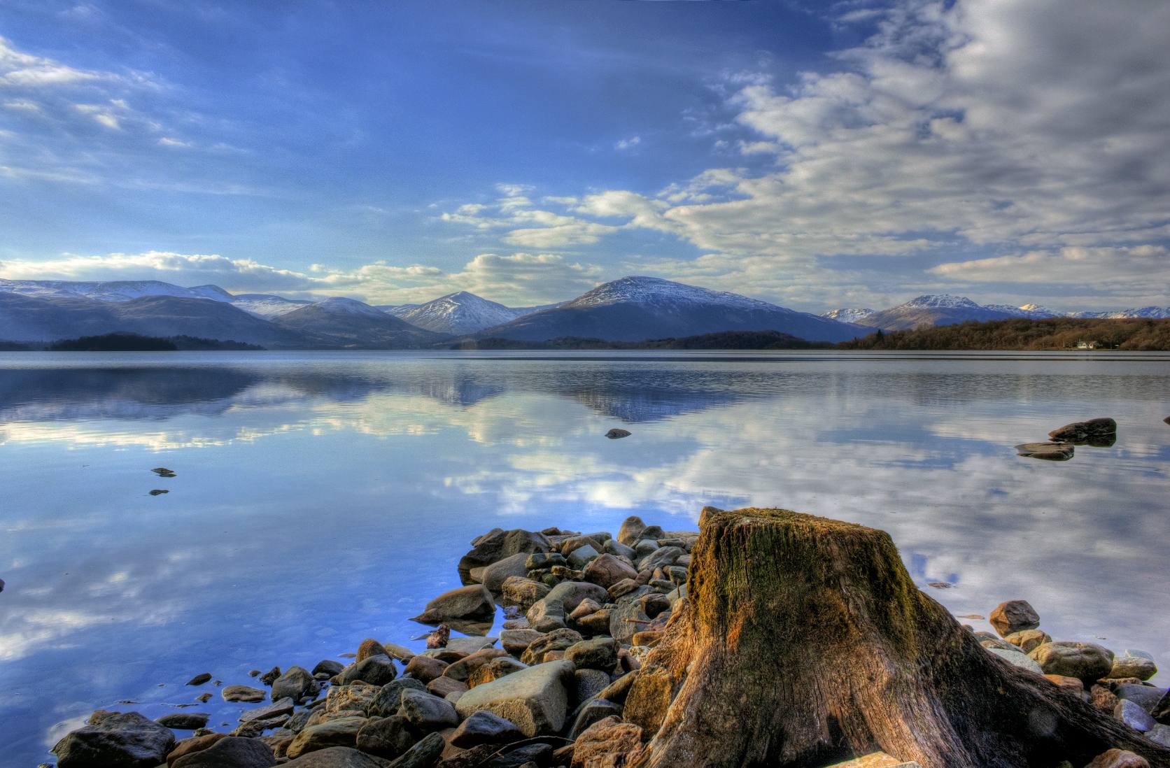 Loch Lomond in Scotland